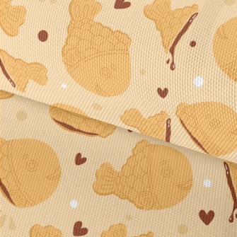 Chocolate Taiyaki Waterproof Oxford