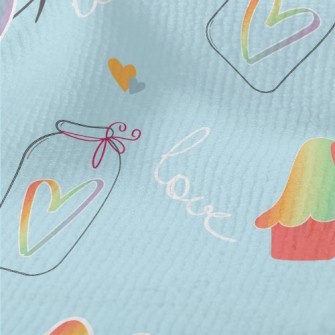 Rainbow Heart Stickers Terry