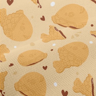 Chocolate Taiyaki Performance Linen