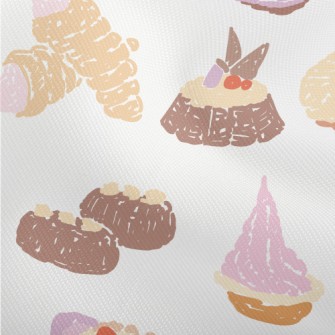 French Dessert Doodles Dobby