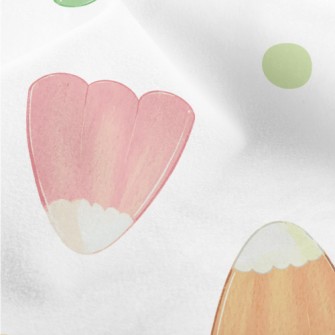 Hand Drawn Colorful Jelly Micro Fleece