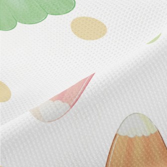 Hand Drawn Colorful Jelly Piqué