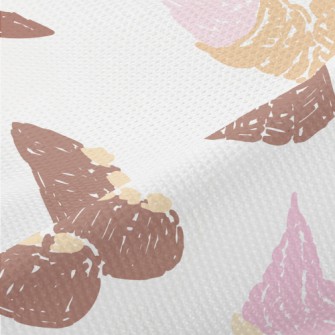 French Dessert Doodles Piqué