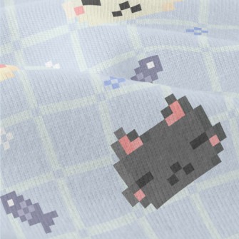 Cute Pixel Cat Modern Jersey