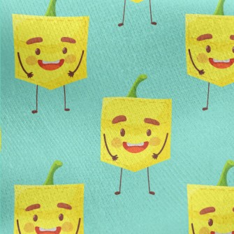 Bell Pepper Patch Jersey Backed Fleece