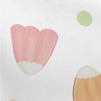 Hand Drawn Colorful Jelly Pongee