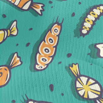 Caterpillar And Candy Stretch Jersey