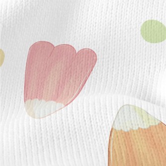 Hand Drawn Colorful Jelly Stretch Jersey