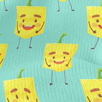 Bell Pepper Patch Stretch Jersey