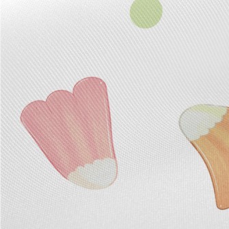 Hand Drawn Colorful Jelly Midweight Cotton Poplin