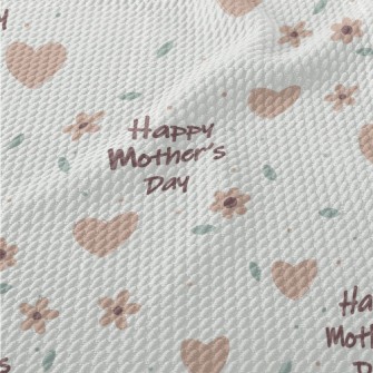 Warm Mother&#39;s Day Wishes Birdseye Piqué