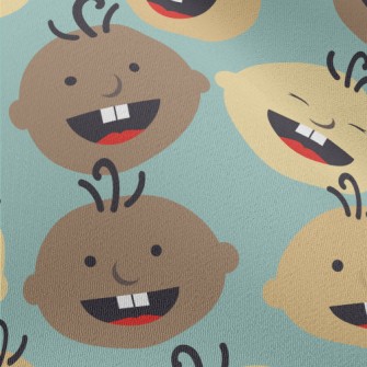 Babies Of Different Skin Color Chiffon