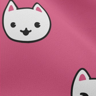 Cute Expression Cat Chiffon