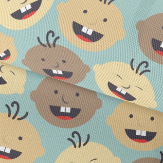 Babies Of Different Skin Color Waterproof Oxford