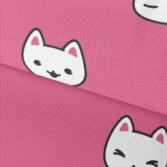 Cute Expression Cat Waterproof Oxford