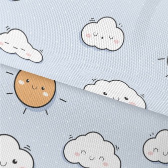Lovely Summer Sky Waterproof Oxford