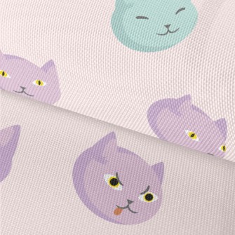 Cats With Different Emotions Waterproof Oxford