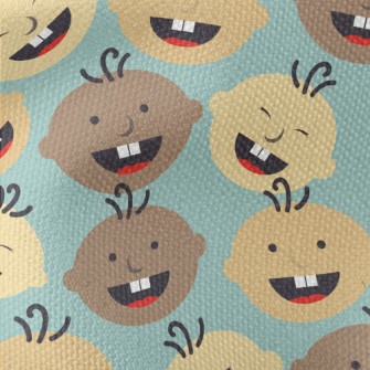 Babies Of Different Skin Color Waterproof Canvas