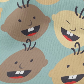 Babies Of Different Skin Color Terry
