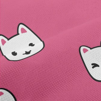 Cute Expression Cat Performance Linen