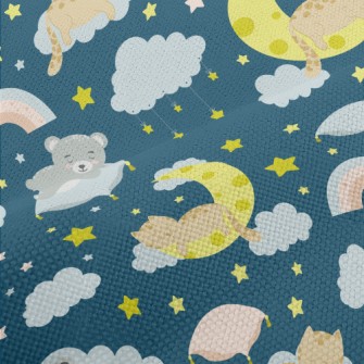 Sleeping Cat And Koala Performance Linen