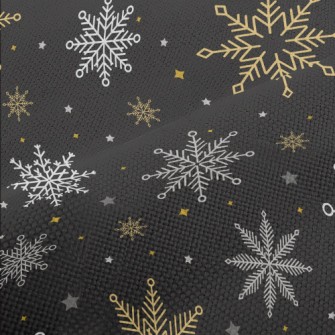 Beautiful Christmas Snowflakes Performance Linen