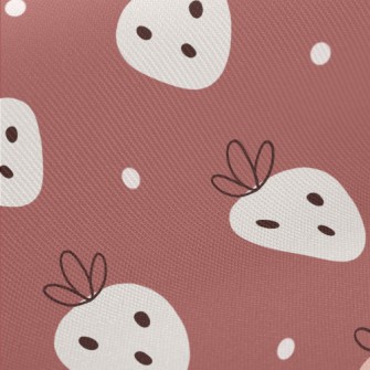Nordic Style Strawberry Patter Twill