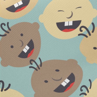 Babies Of Different Skin Color Twill