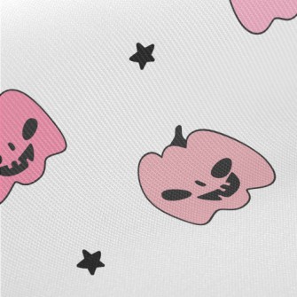 Pink Pumpkin And Ghost Twill