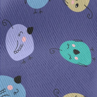 Colorful Bird Graffiti Standard Corduroy