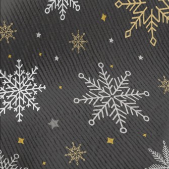 Beautiful Christmas Snowflakes Standard Corduroy