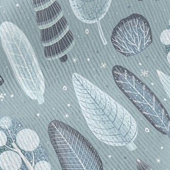 Winter Fir Forest Standard Corduroy