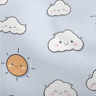 Lovely Summer Sky Dobby