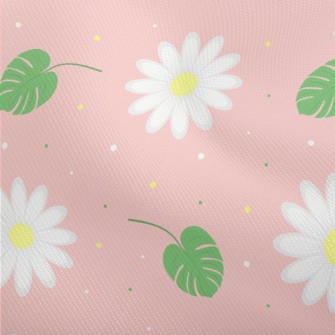 White Chamomile Flowers Dobby