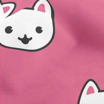 Cute Expression Cat Micro Fleece