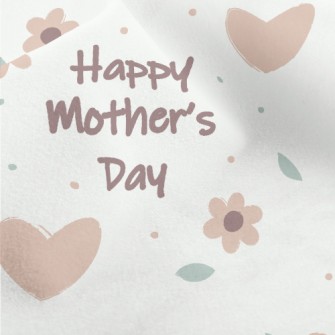 Warm Mother&#39;s Day Wishes Micro Fleece