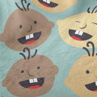 Babies Of Different Skin Color Minky