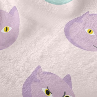 Cats With Different Emotions Minky