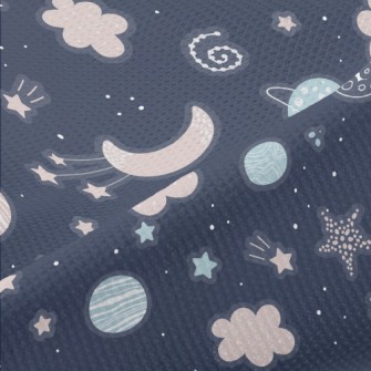 Cute Starry Sky Stickers Piqué
