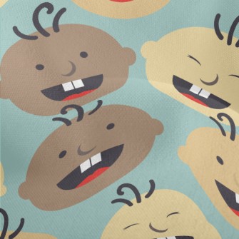 Babies Of Different Skin Color Lightweight Performance Linen