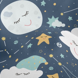 Cute Smile Night Lightweight Performance Linen