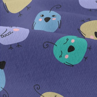 Colorful Bird Graffiti Modern Jersey