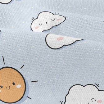 Lovely Summer Sky Modern Jersey