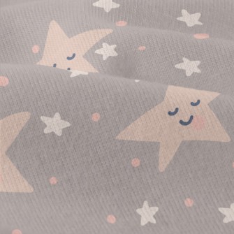Hand Drawn Smiling Stars Modern Jersey