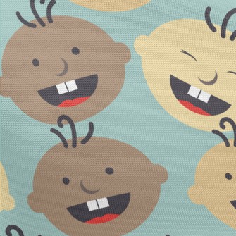 Babies Of Different Skin Color Pongee