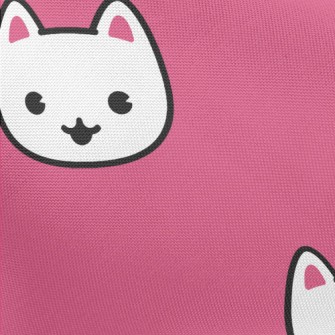 Cute Expression Cat Pongee