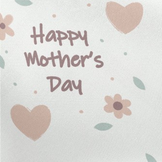 Warm Mother&#39;s Day Wishes Pongee