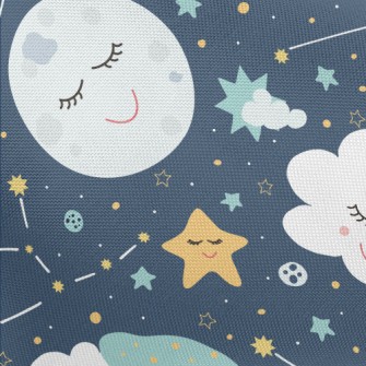 Cute Smile Night Pongee