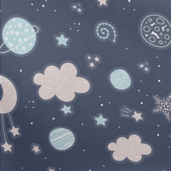 Cute Starry Sky Stickers Pongee