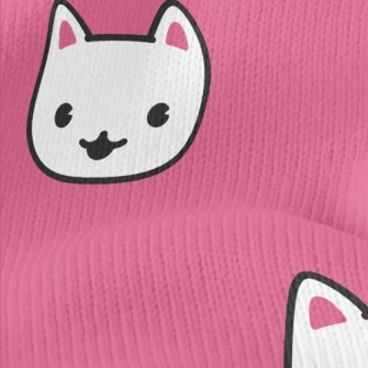Cute Expression Cat Stretch Jersey